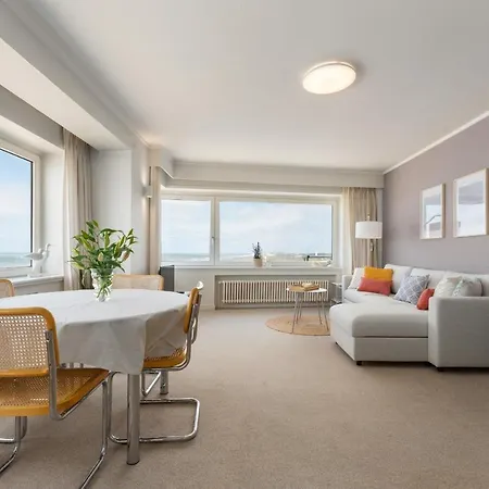 App Met Adembenemende Skyline Zeezichten - 4 Pers Nieuwpoort Exterior foto